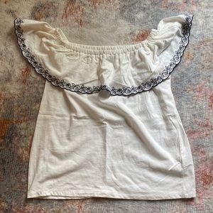 J.Crew Off the shoulder top